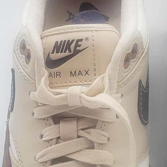 Nike Air Max 1 "Cream & Coffee" - Classic & Stylish Women Size [8.5] 25.5 cm - Picture 10 of 11